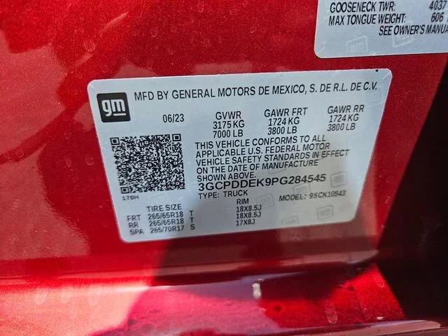 Used 2023 Radiant Red Tintcoat Chevrolet LT image 30