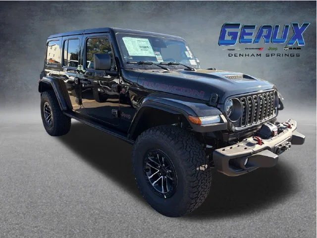 New 2027 Black Clear-Coat Paint Jeep Rubicon X image 1