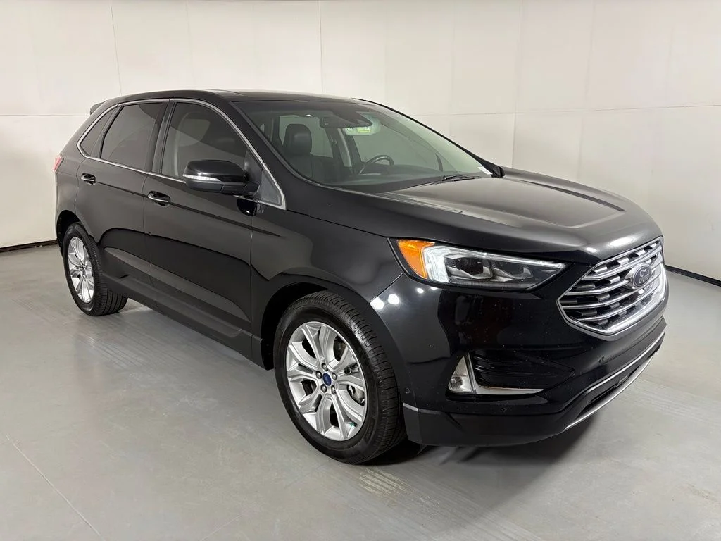 Used 2020 Black Ford Titanium image 2