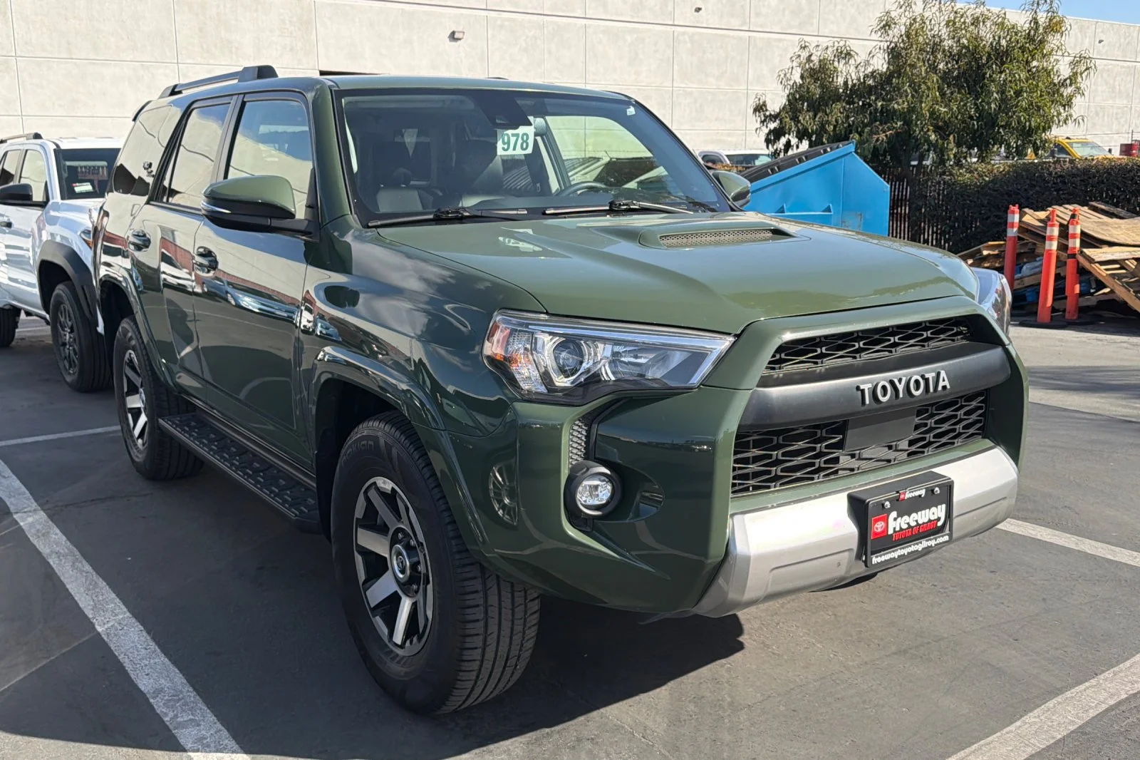 Used 2022 Green Toyota TRD Off-Road Premium image 2
