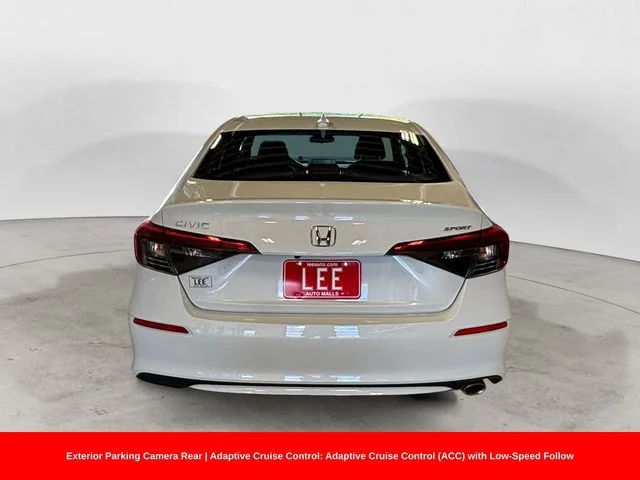 Used 2023 Platinum White Pearl Honda Sport image 5