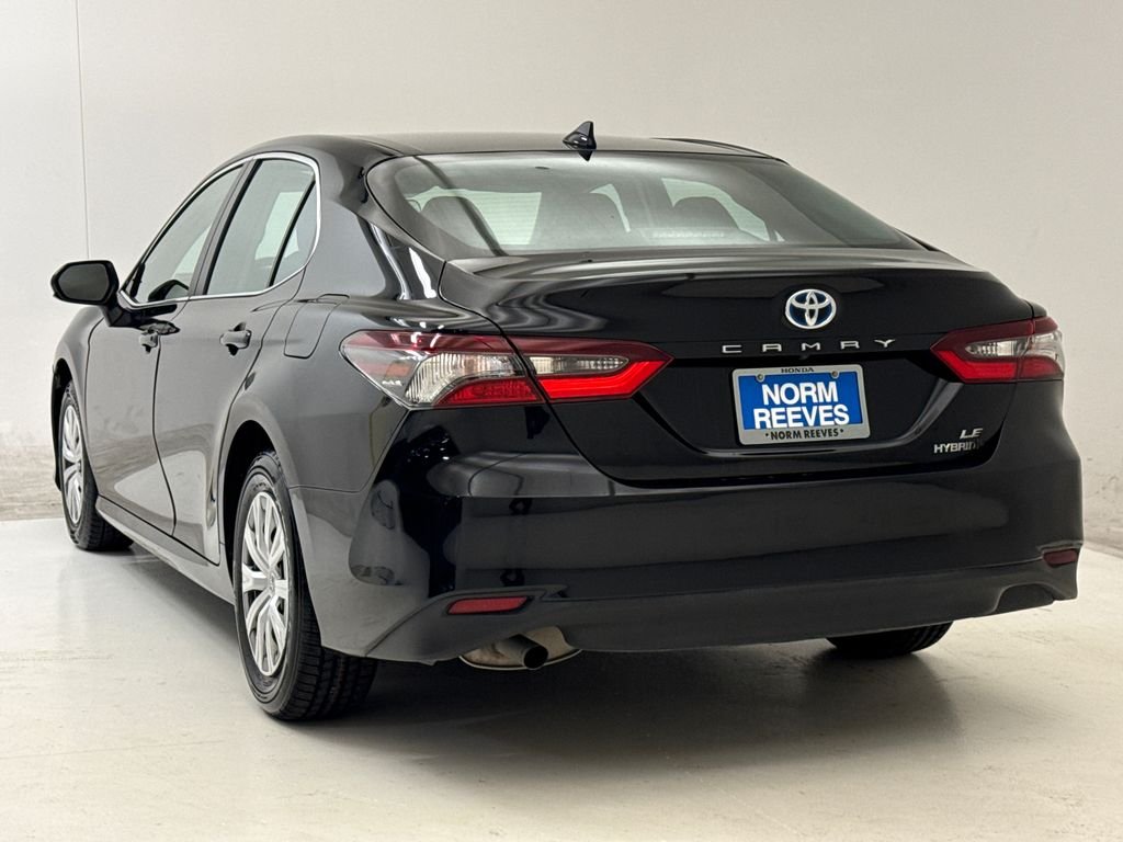 Used 2023 Midnight Black Metallic Toyota LE image 7