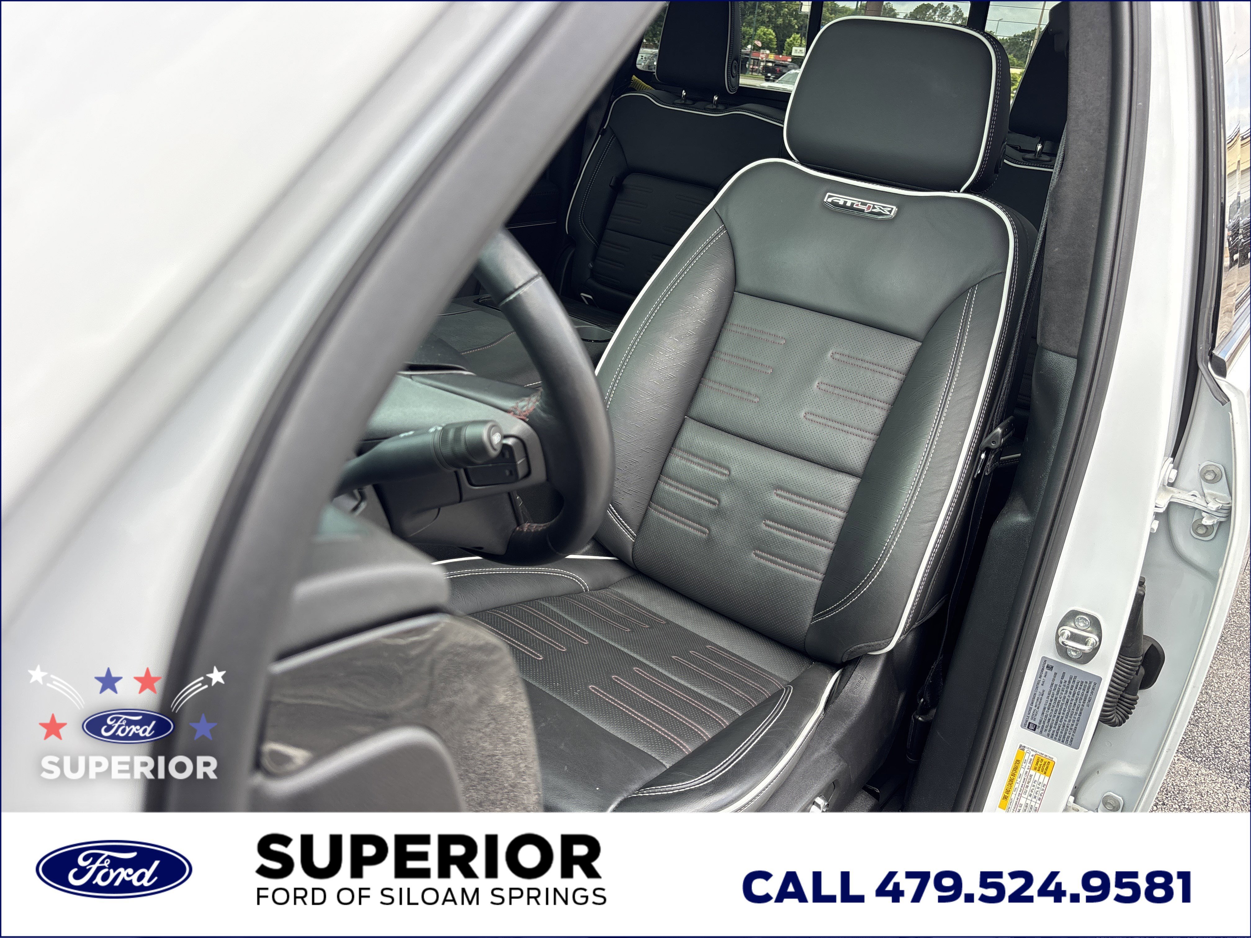 Used 2024 Summit White GMC AT4X Crew Cab 4WD image 27