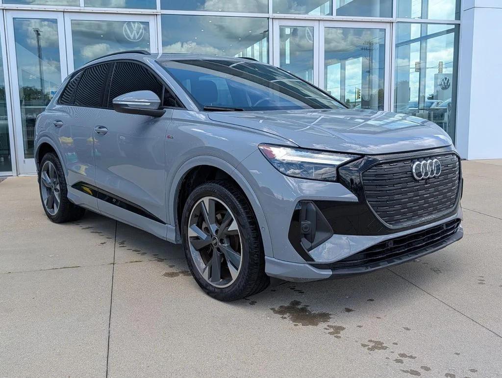 Used 2023 Audi Q4 e-tron Premium Plus with VIN WA1L2BFZ7PP063715 for sale in Crystal Lake, IL