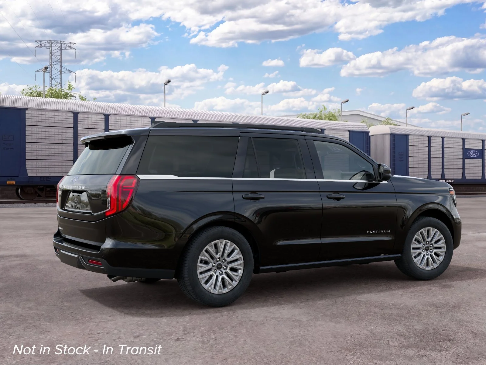 New 2027 Agate Black Metallic Ford Platinum image 6