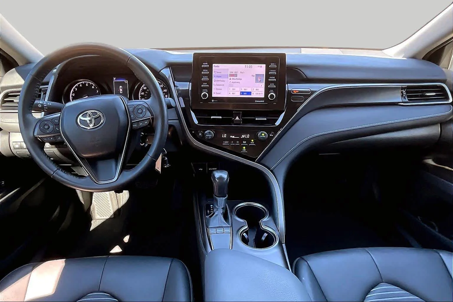 Used 2024 Midnight Black Metallic Toyota SE image 15