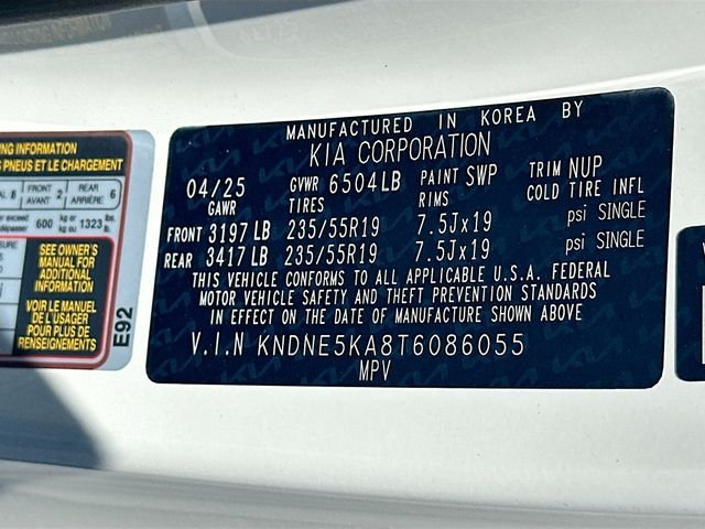 2025 Kia Carnival SX - Photo 34