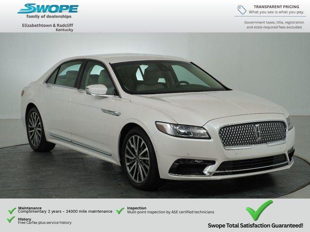 2017 Lincoln Continental Select