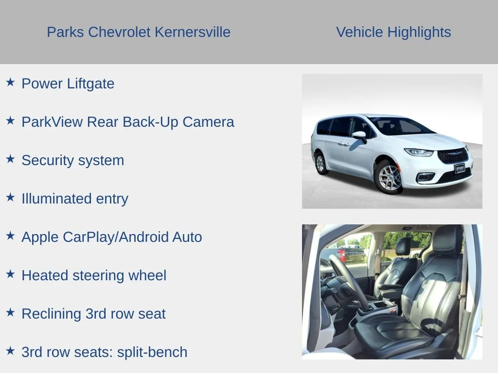 Used 2023 White Chrysler Touring L image 10