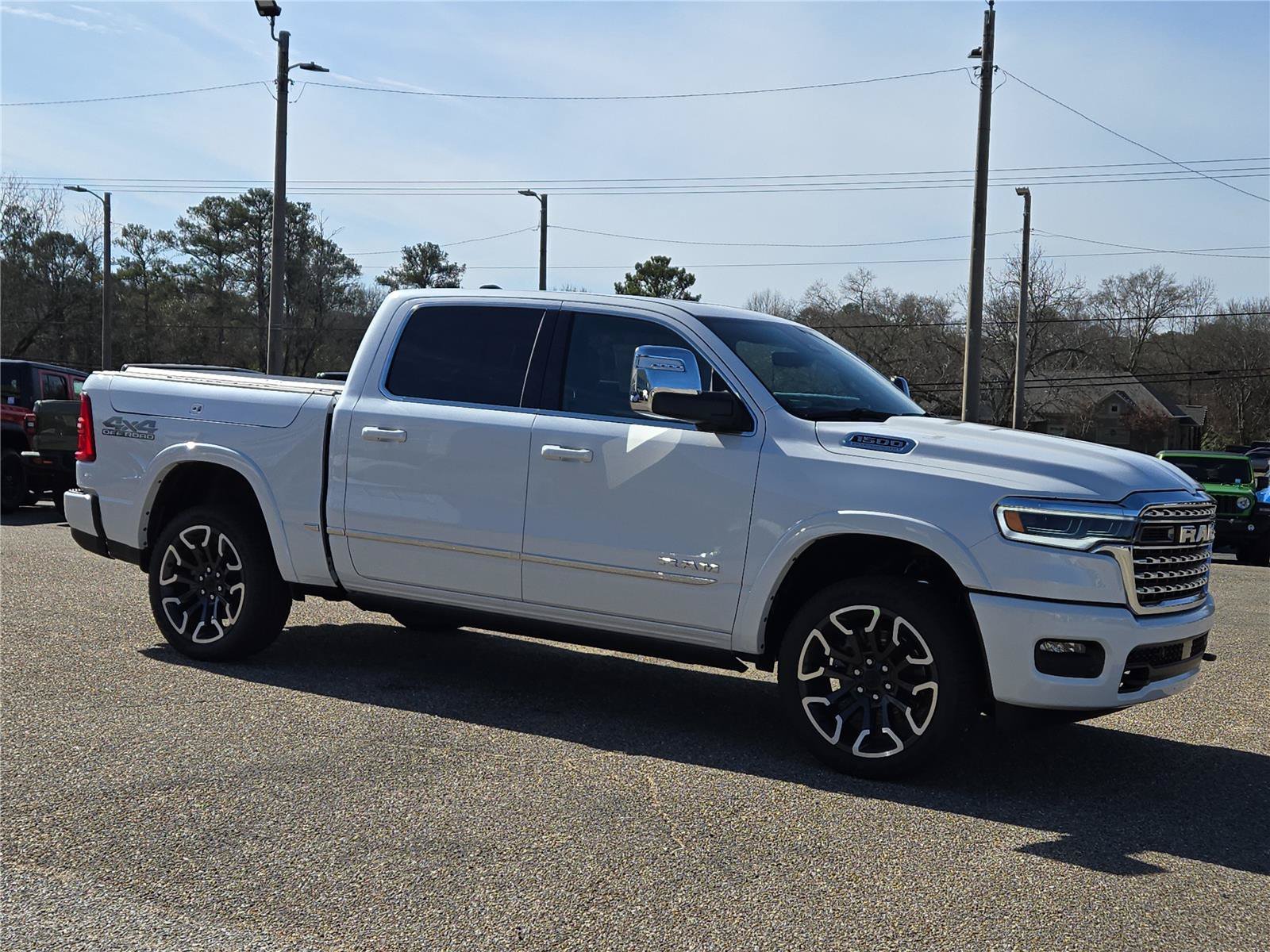 New 2026 Ivory White Tri-Coat Pearlcoat Ram Limited image 5