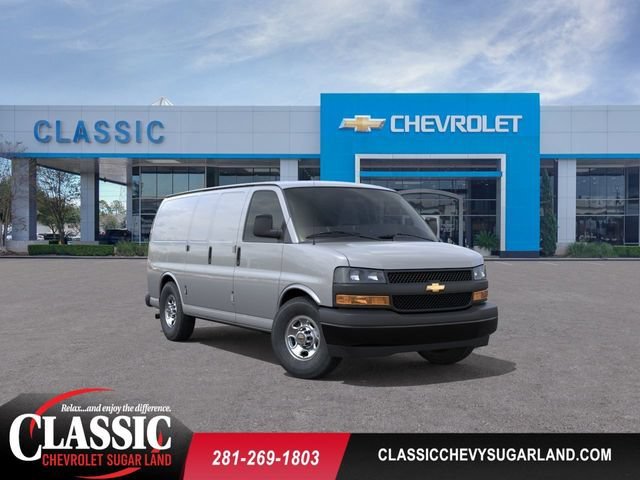 Silver Ice Metallic 2026 Chevrolet Express Cargo Van Rear-Wheel Drive