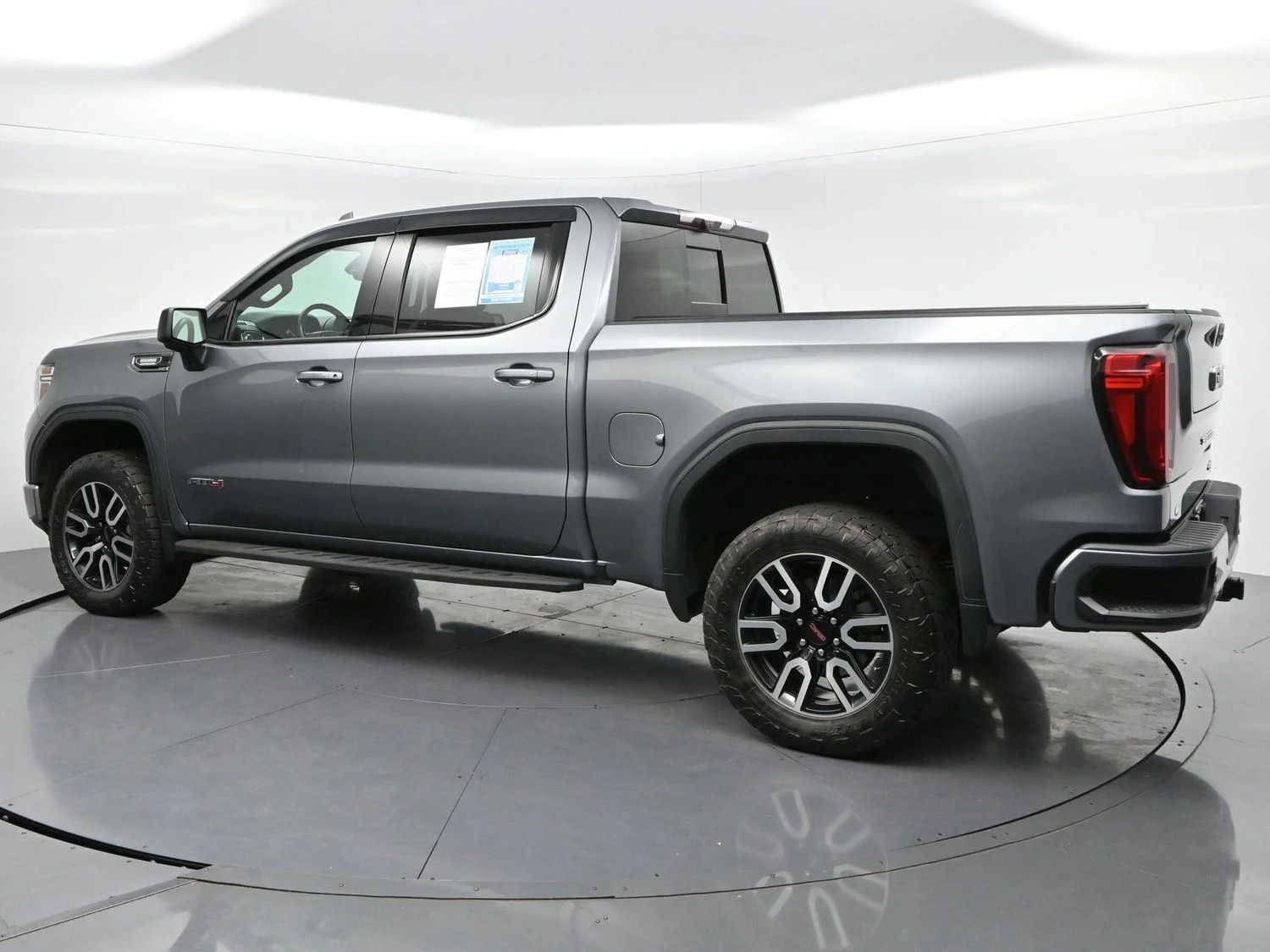 Used 2021 Satin Steel Metallic GMC AT4 image 5