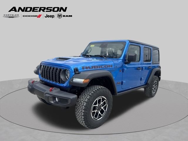 New 2026 Hydro Blue Pearlcoat Jeep Rubicon image 1