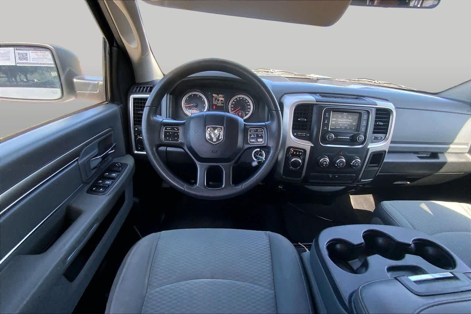Used 2019 Bright White Clearcoat Ram SLT image 6