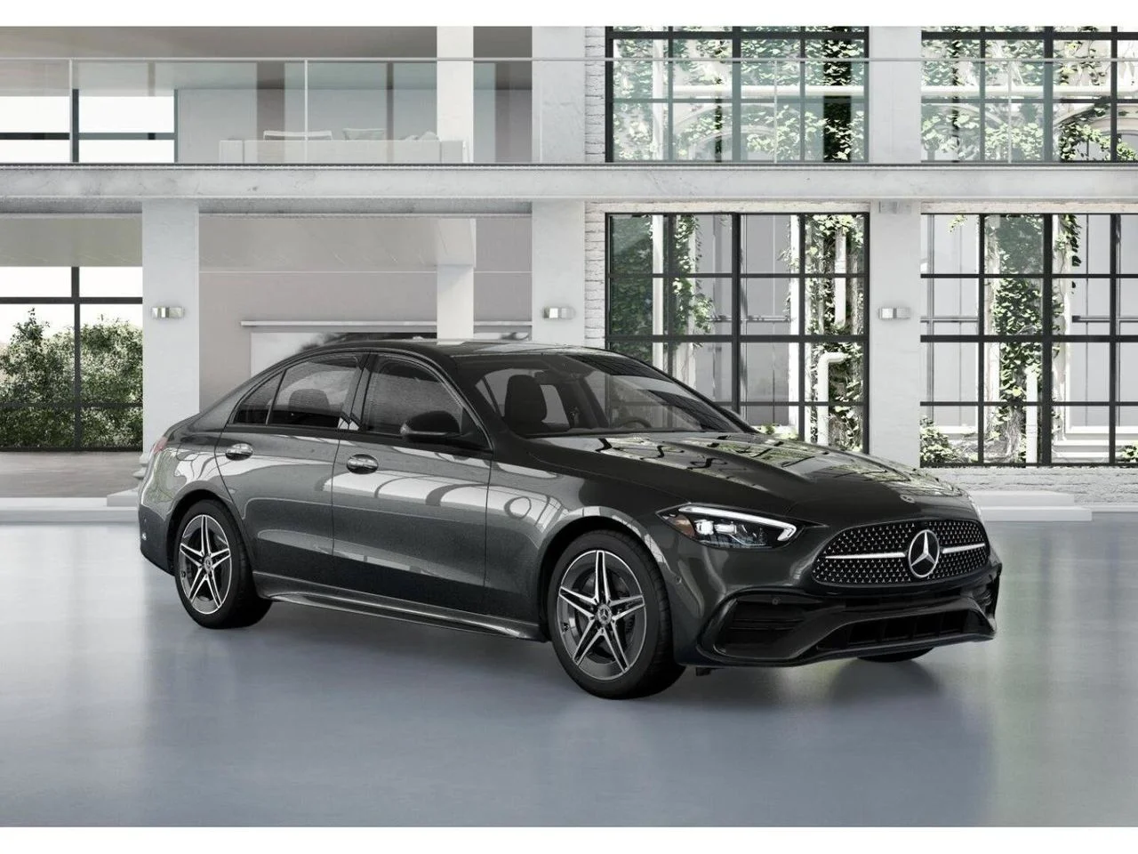 New 2026 Graphite Grey Metallic Mercedes-Benz C 300 image 11