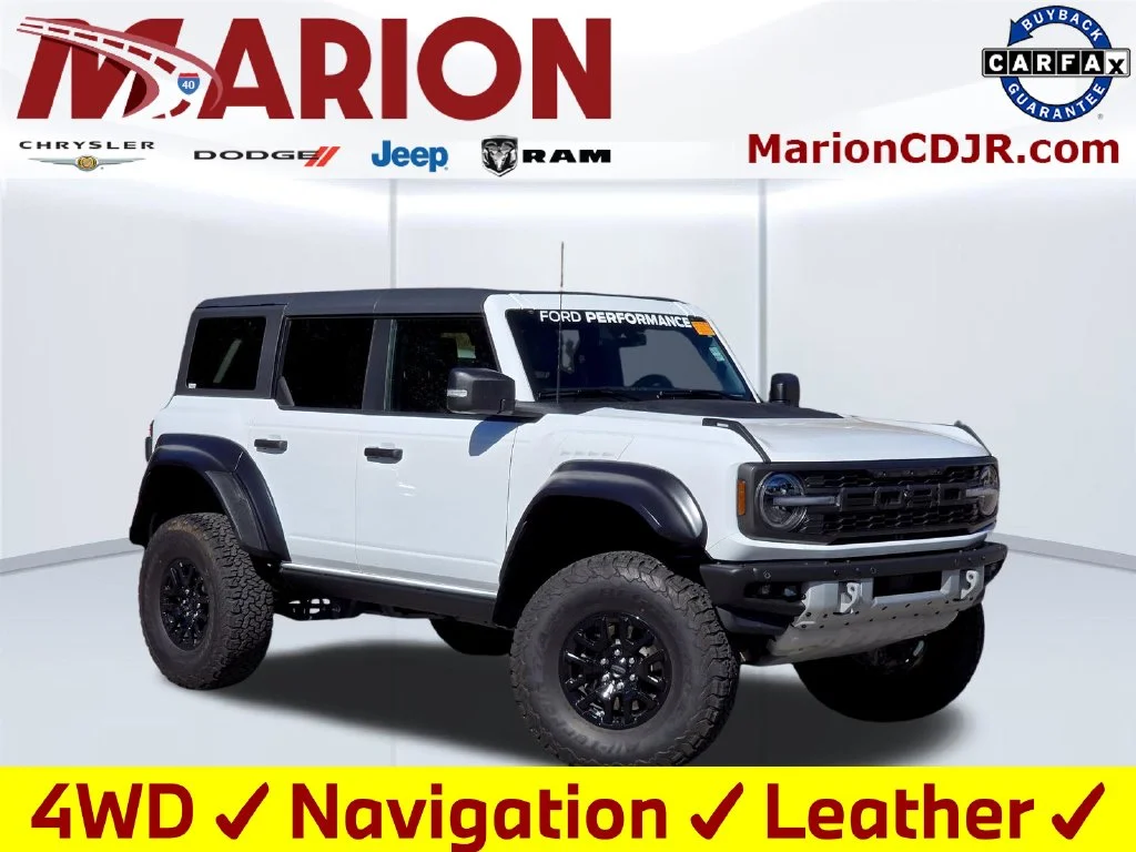Used 2023 White Ford Raptor image 1