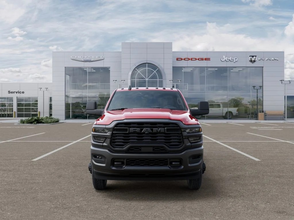 New 2026 Flame Red Clear-Coat Exterior Paint RAM Tradesman image 7