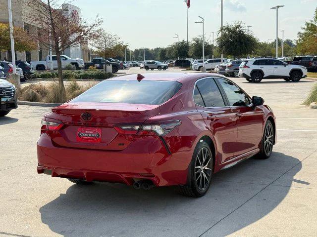 Certified Used 2023 SUPERSONIC RED Toyota SE image 34