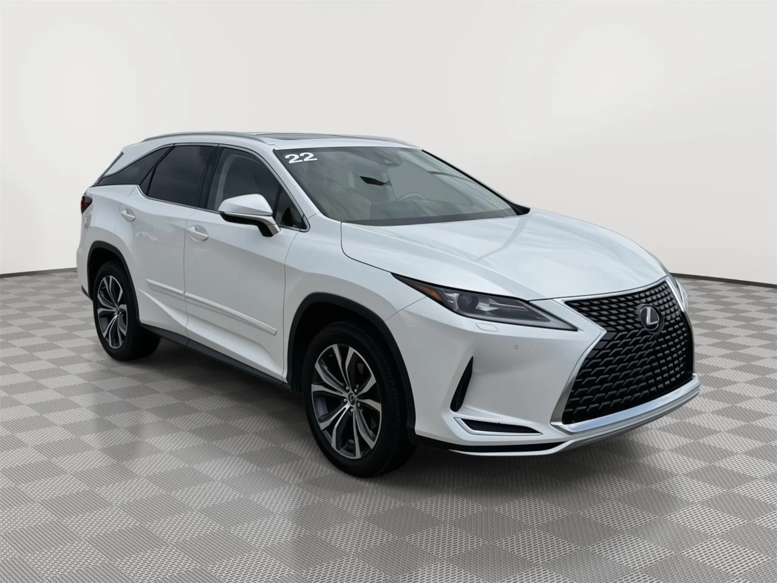 Certified Used 2022 Eminent White Pearl Lexus RX 350L image 1