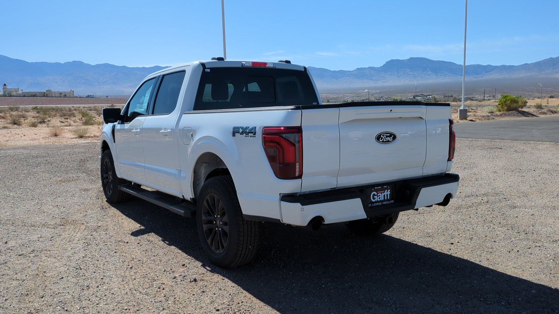 New 2026 Star White Metallic Tri-Coat Ford LARIAT image 5