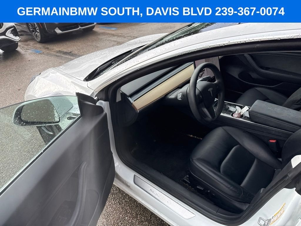 Used 2020 Pearl White Multi-Coat Tesla Standard image 12
