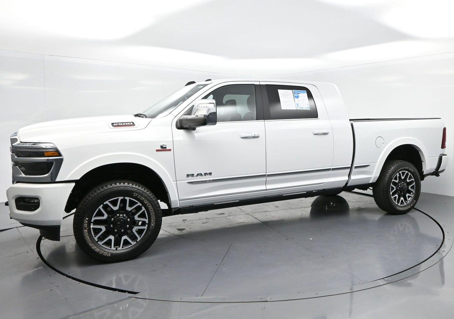 Used 2025 Bright White Clearcoat Ram Limited image 4