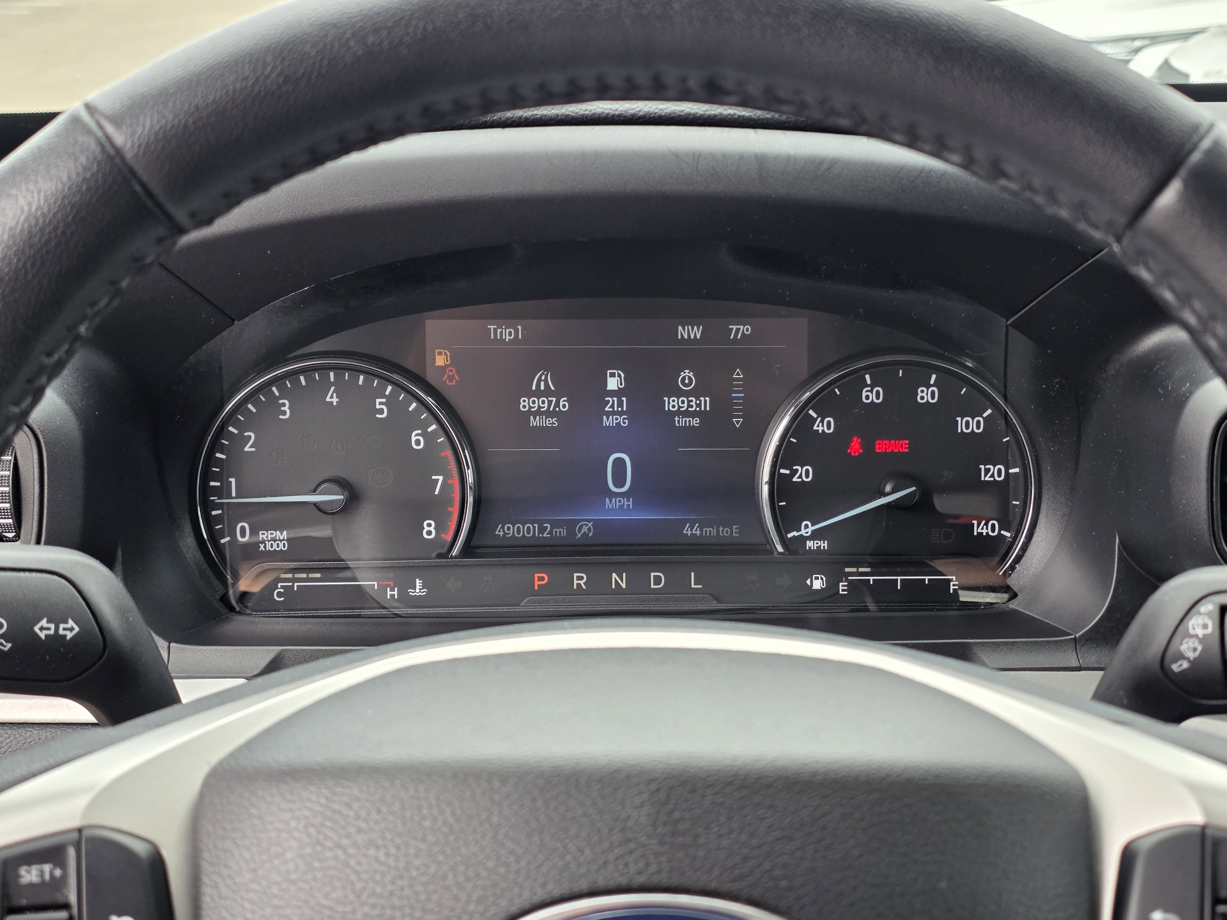 Used 2023 Star White Metallic Tri-Coat Ford XLT image 11