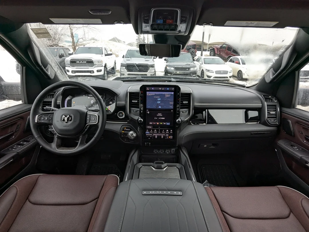 New 2026 Black RAM Limited - - Night Ed - Pano Sunroof - Hurricane HO Turbo - 14.4 Screen - Head-Up Display & More! image 29