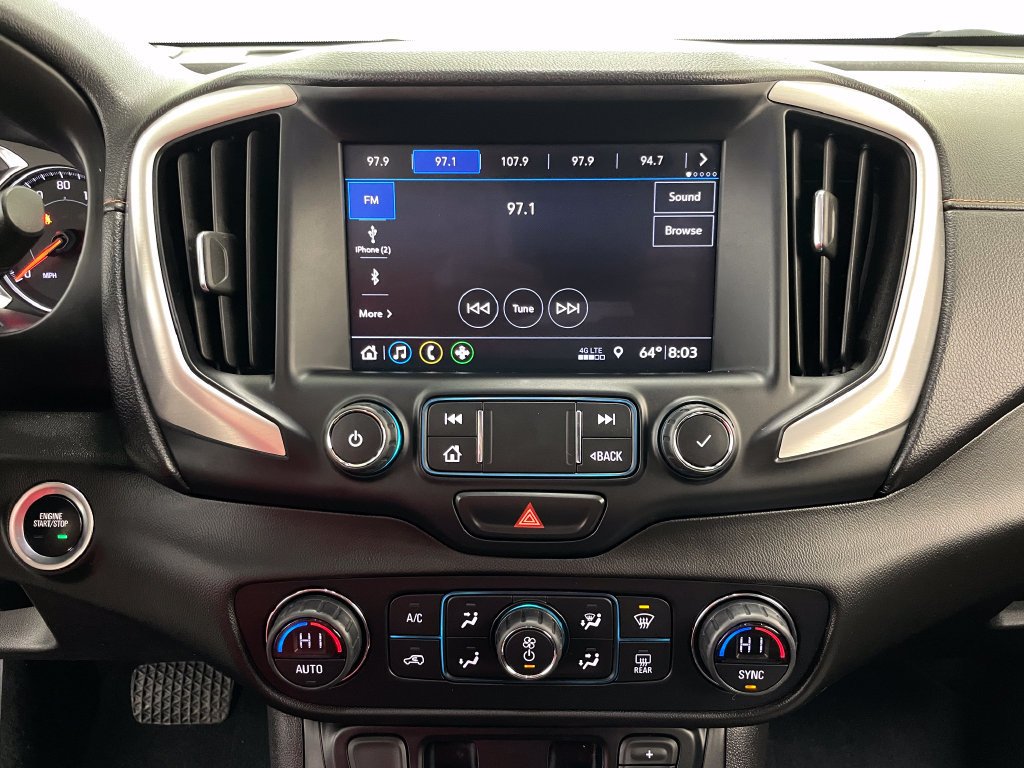 Used 2021 GRAPHITE GRAY METALLIC GMC SLT image 31