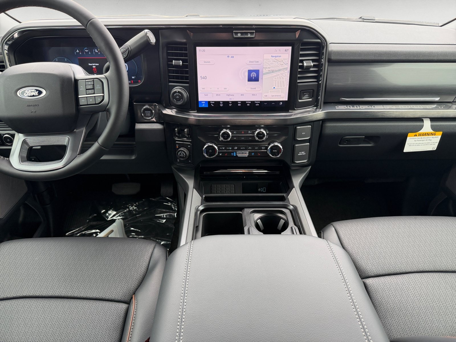 New 2026 Carbonized Gray Metallic Ford LARIAT image 14