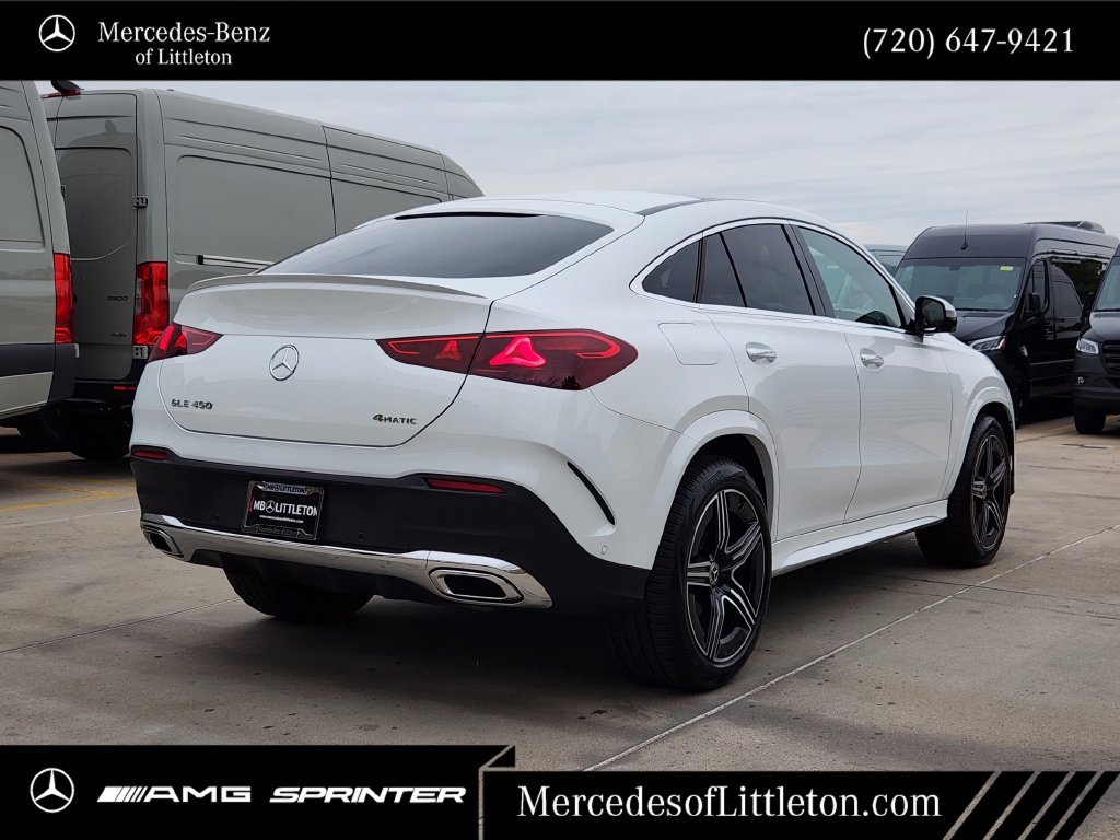 New 2027 MANUFAKTUR Moonlight White Metallic Mercedes-Benz GLE 450 Coupe image 7