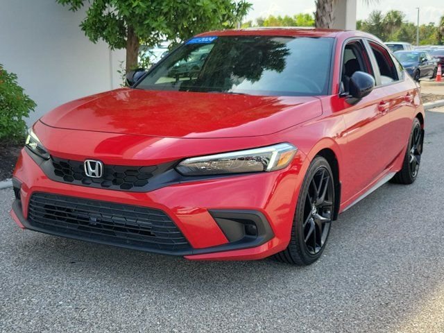 Certified Used 2024 Rallye Red Honda 2.0L SPORT image 3