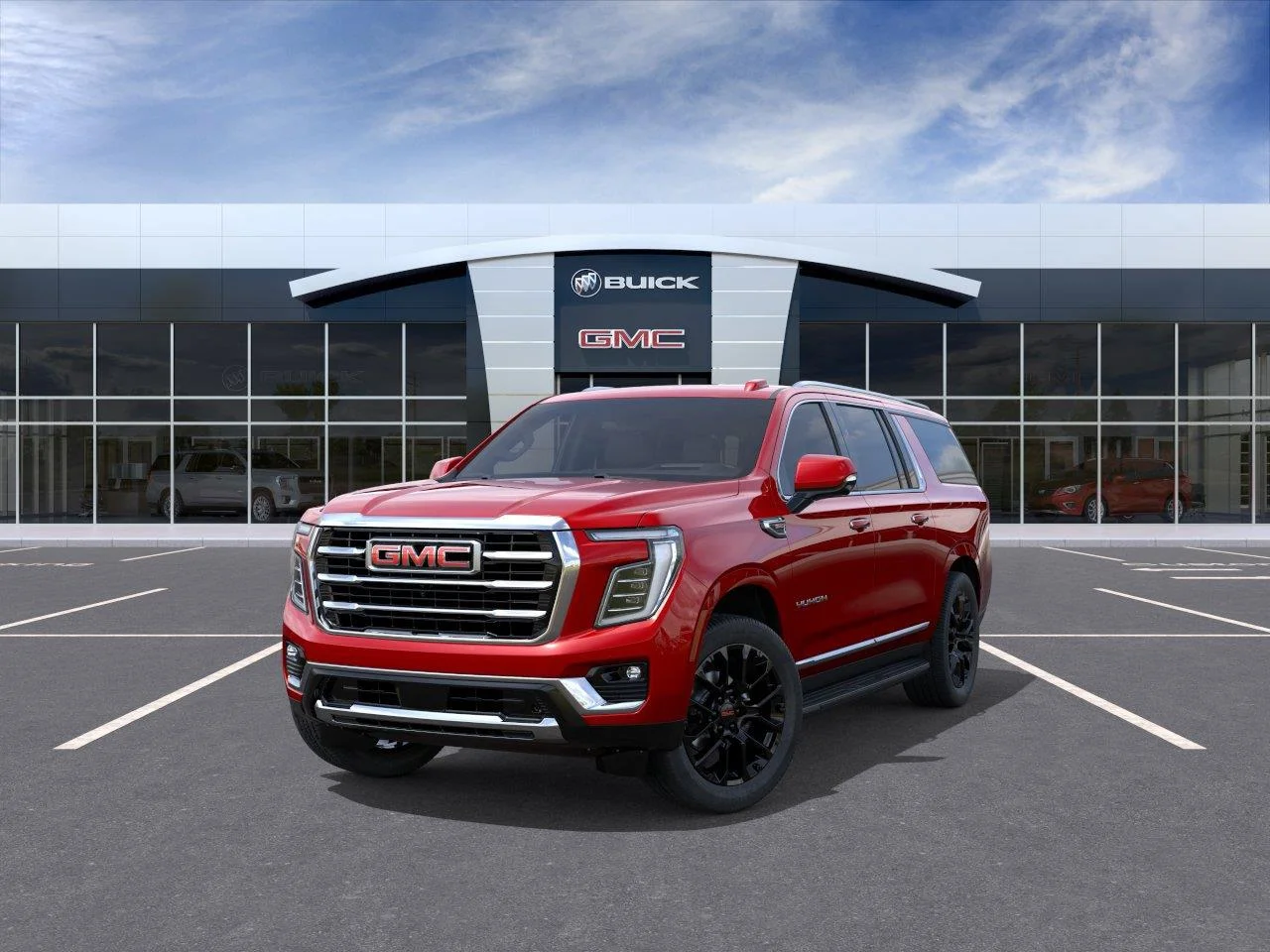 New 2026 Volcanic Red Tintcoat GMC Elevation image 8
