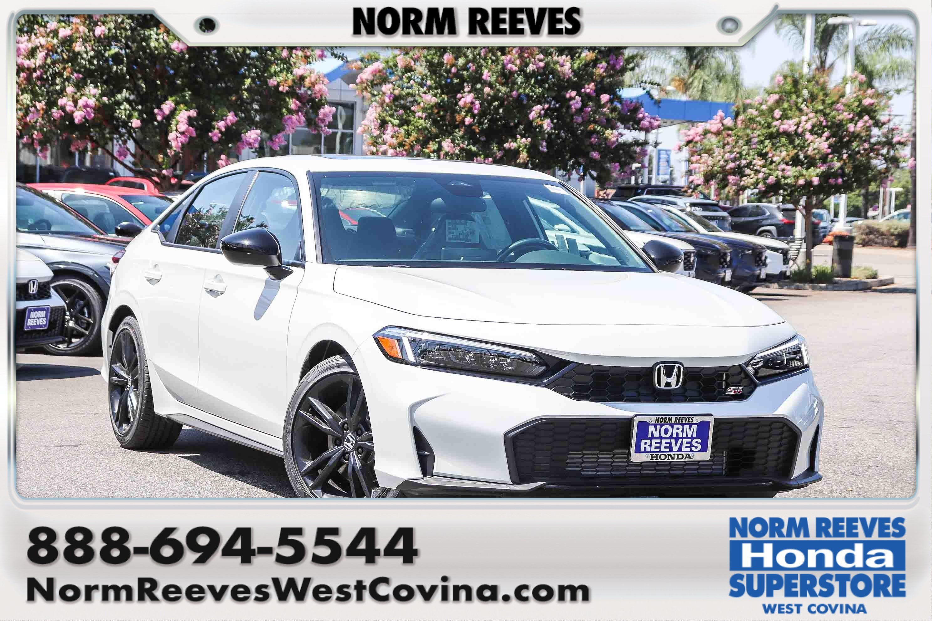New 2026 Platinum White Pearl Honda Manual image 1