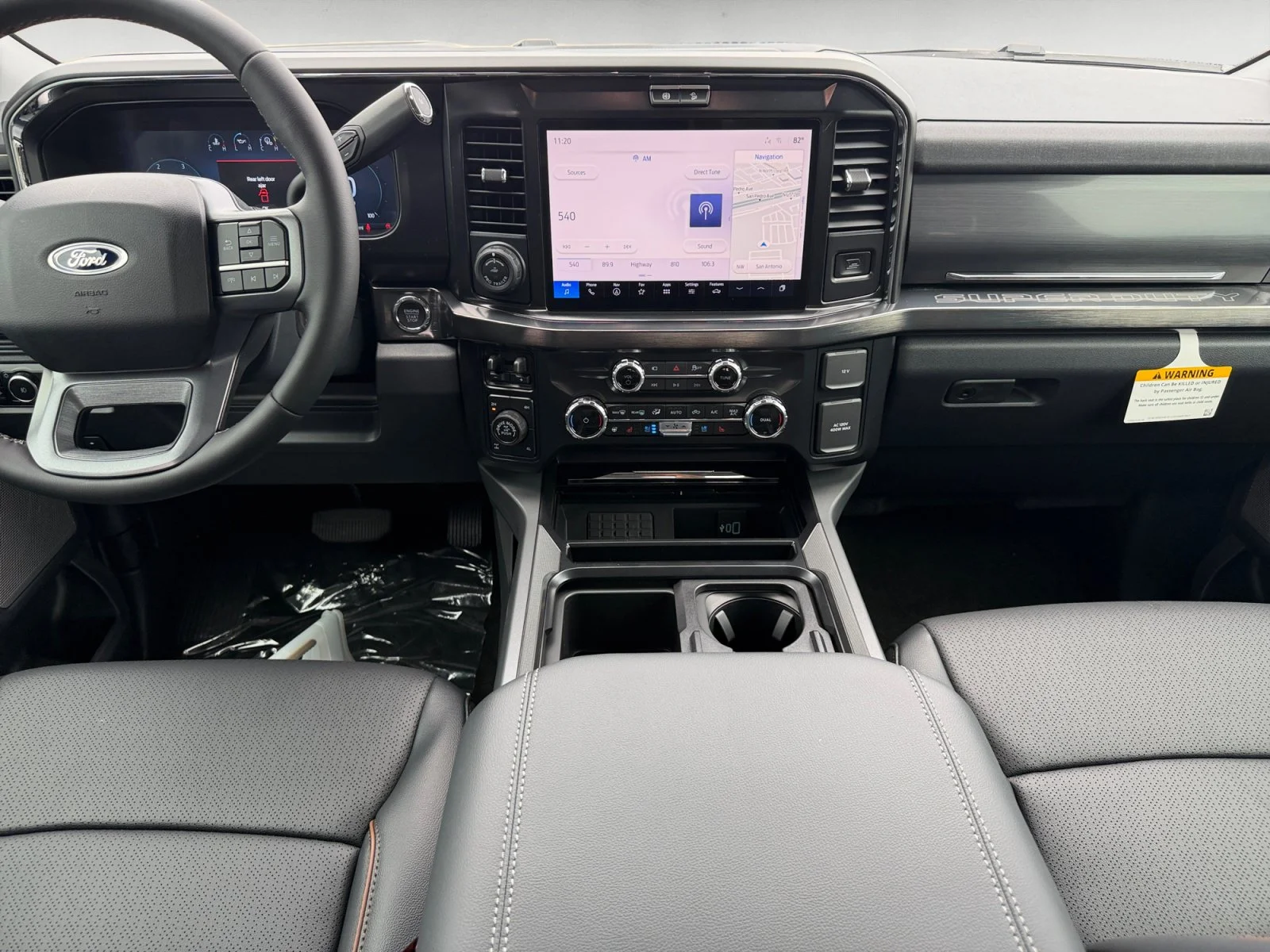 New 2026 Carbonized Gray Metallic Ford LARIAT image 14
