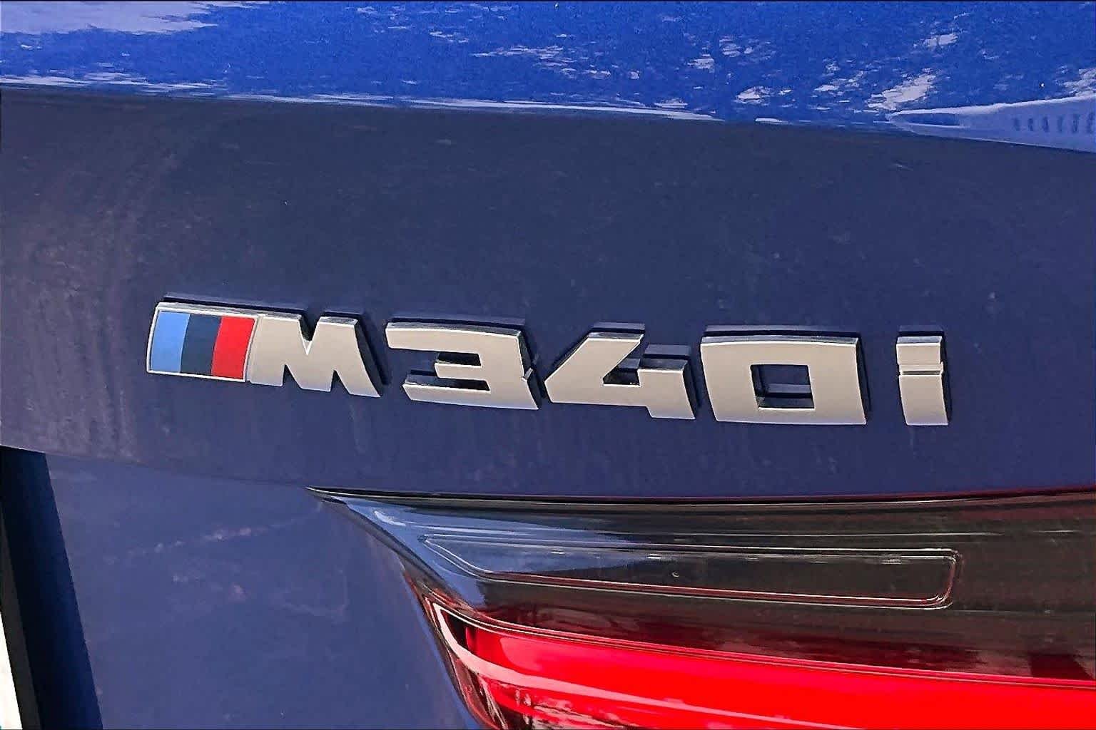 Certified Used 2025 Frozen Portimao Blue II Metallic BMW M340i image 10