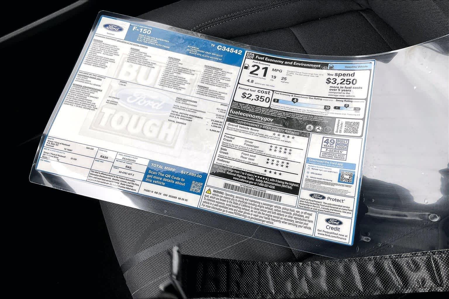 New 2026 Carbonized Gray Metallic Ford STX® image 19