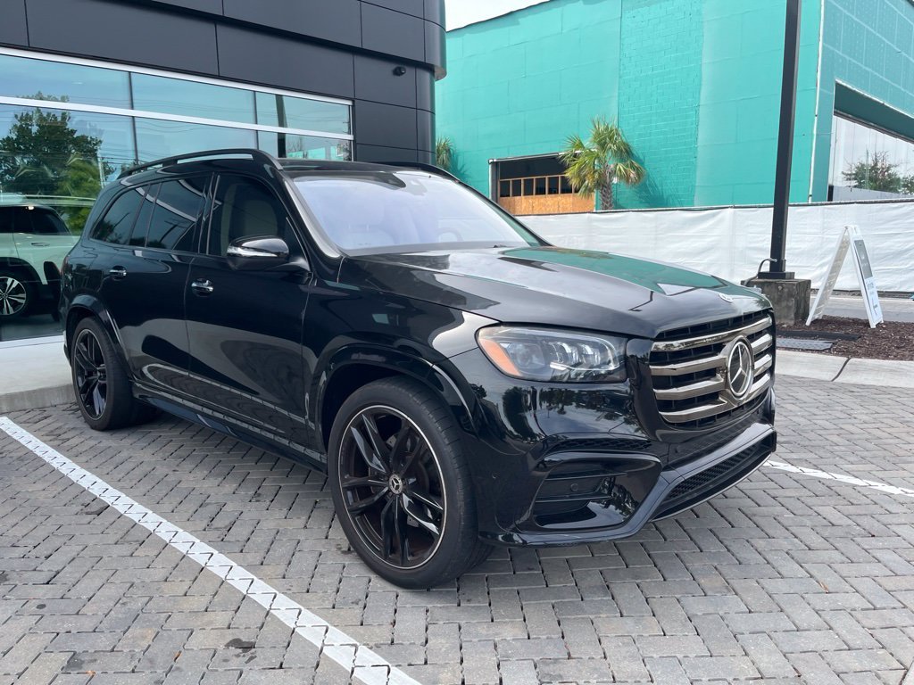 Certified Used 2024 Black Mercedes-Benz GLS 450 image 4