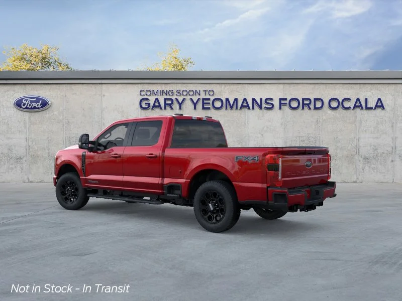 New 2026 Ruby Red Metallic Tinted Clearcoat Ford F-250® Lariat® image 4