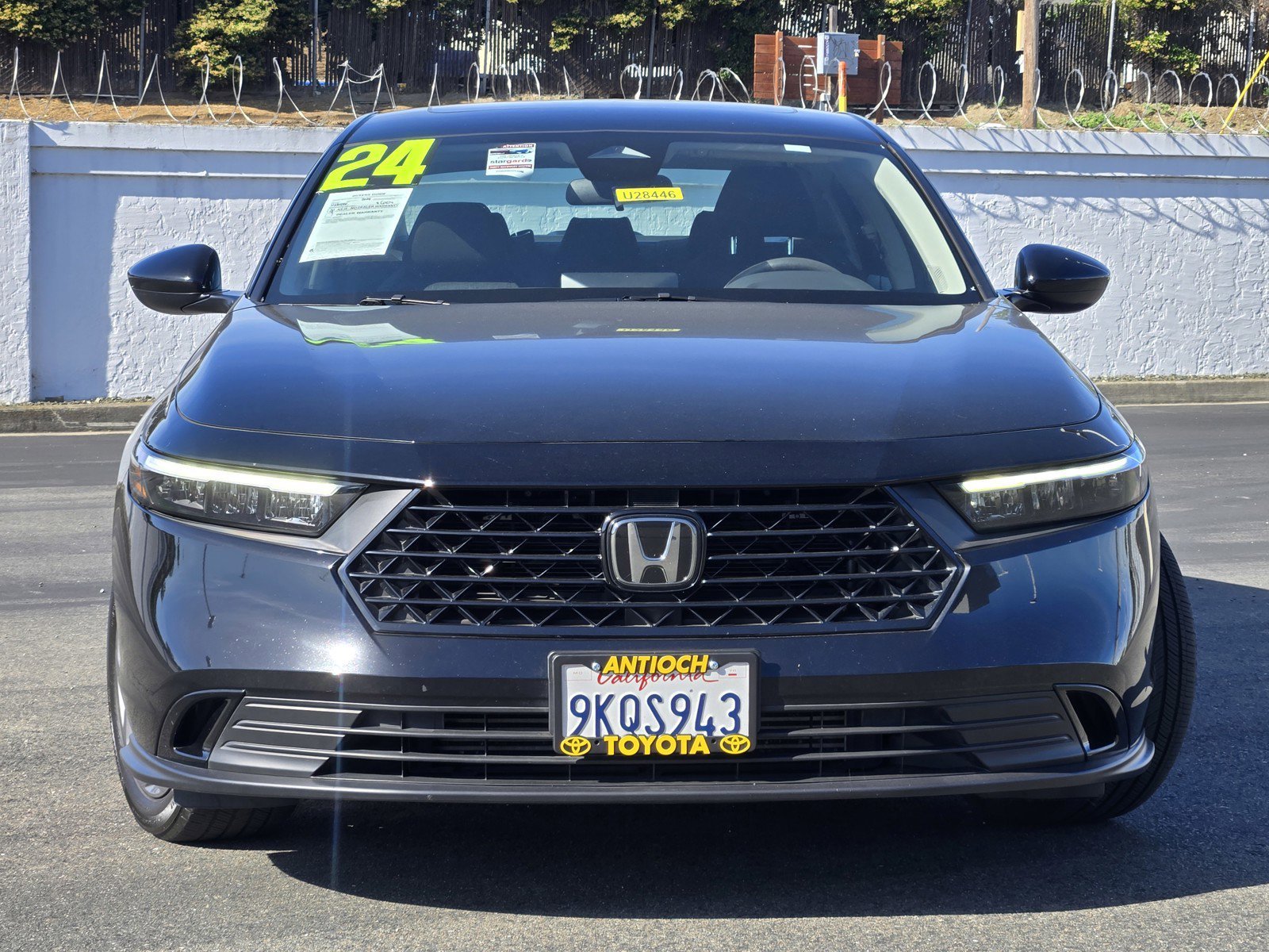 Used 2024 Black Honda EX image 2