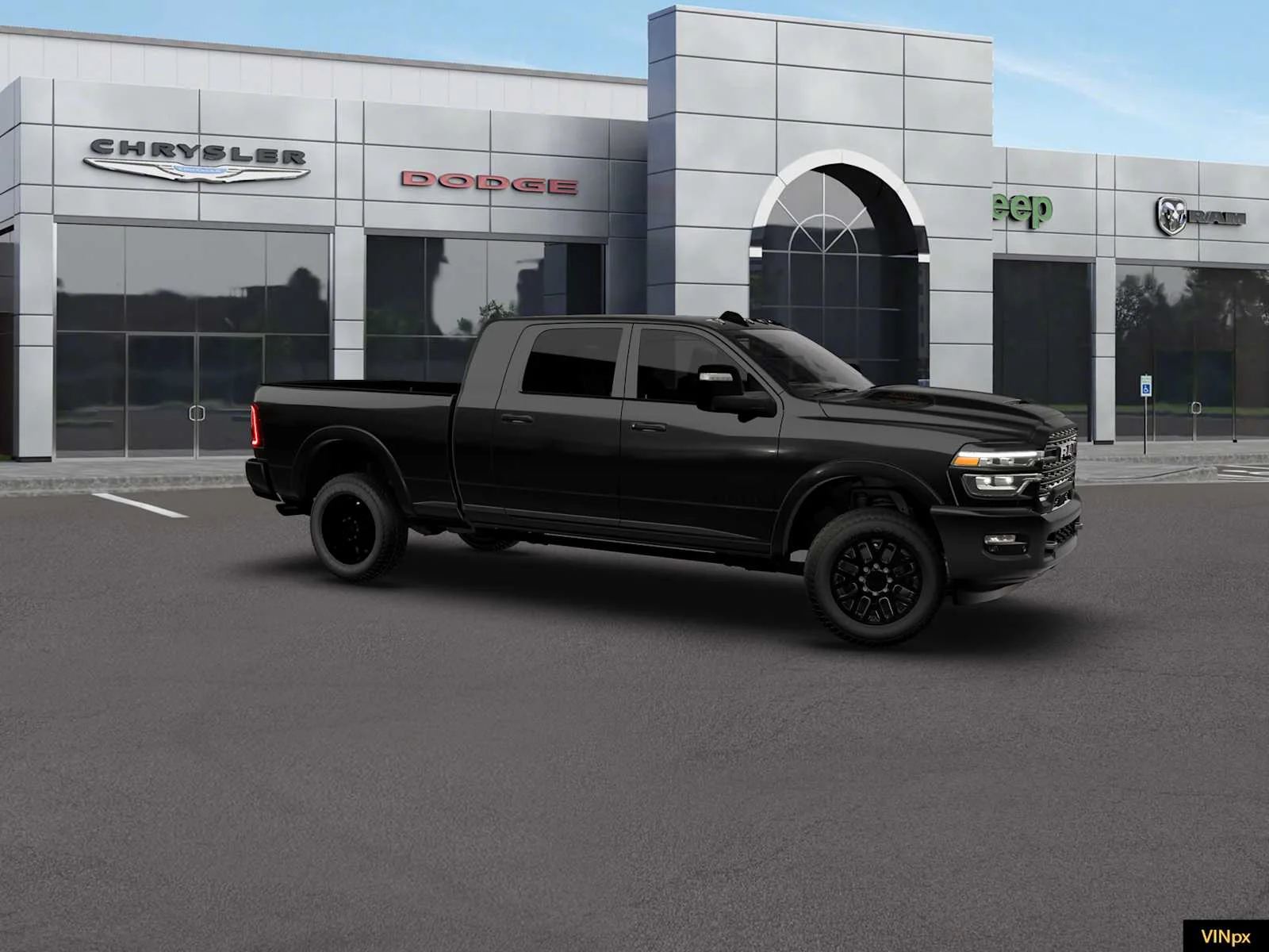 New 2026 Diamond Black Crystal Pearl-Coat Exterior Paint RAM Limited image 10