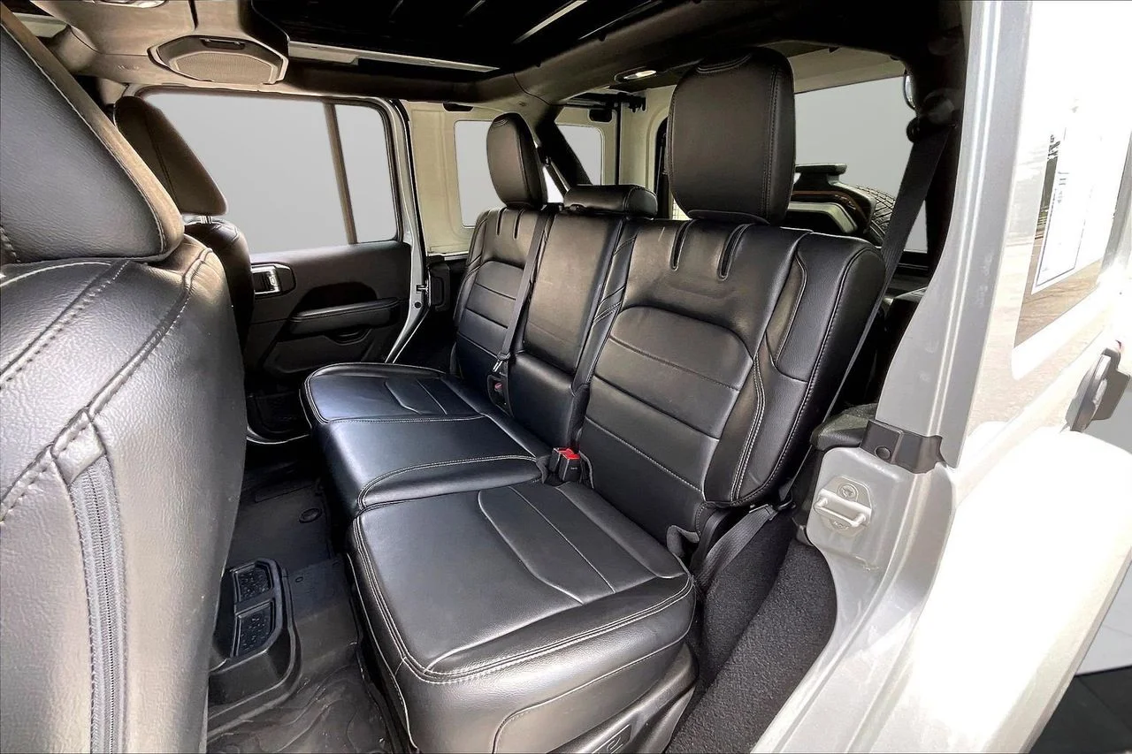 Certified Used 2023 Silver Jeep Sahara 4xe image 23