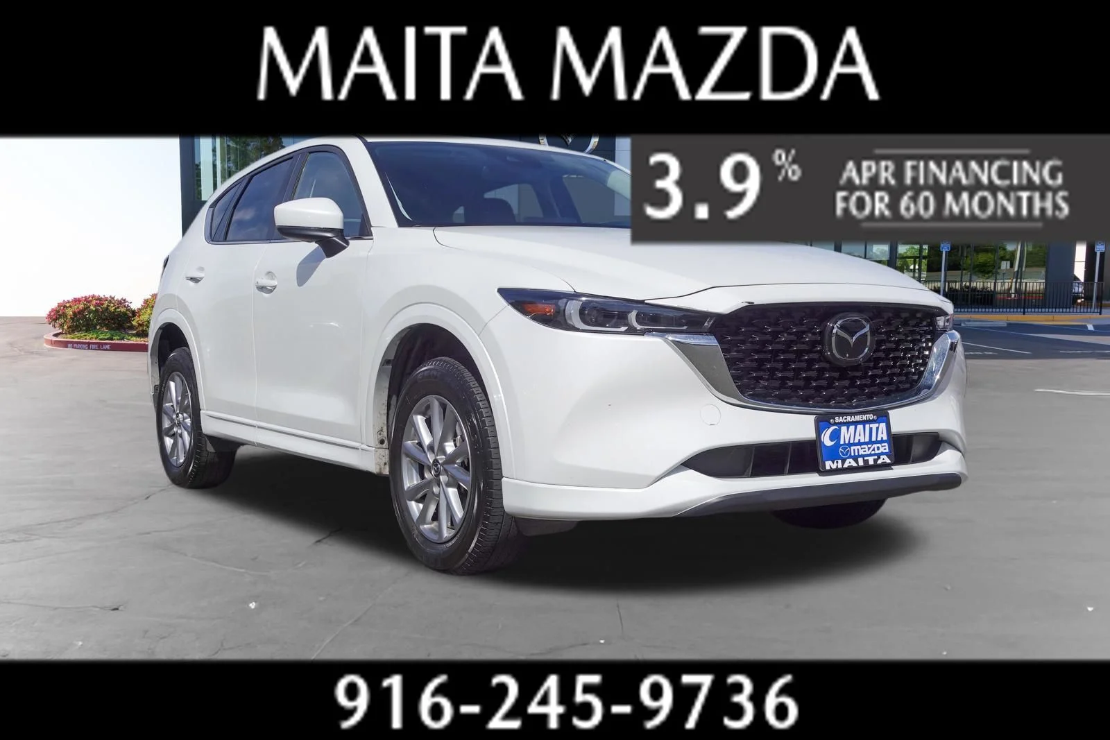 Certified Used 2025 Rhodium White Metallic Mazda 2.5 S Preferred Package image 1