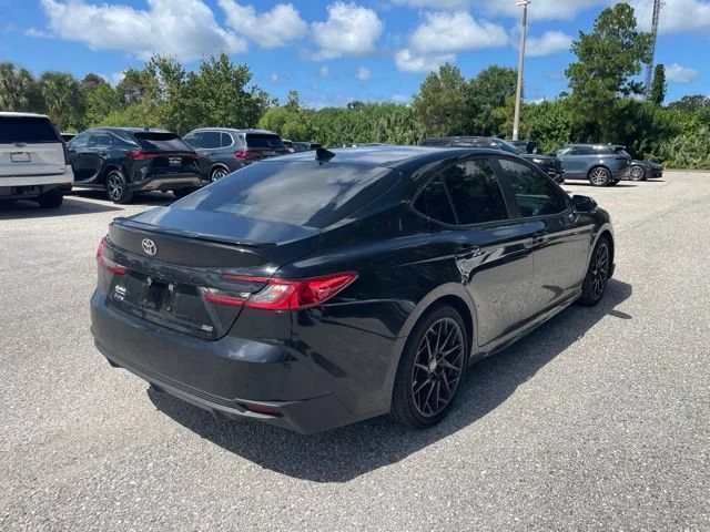 Used 2026 Midnight Black Metallic Toyota SE image 2