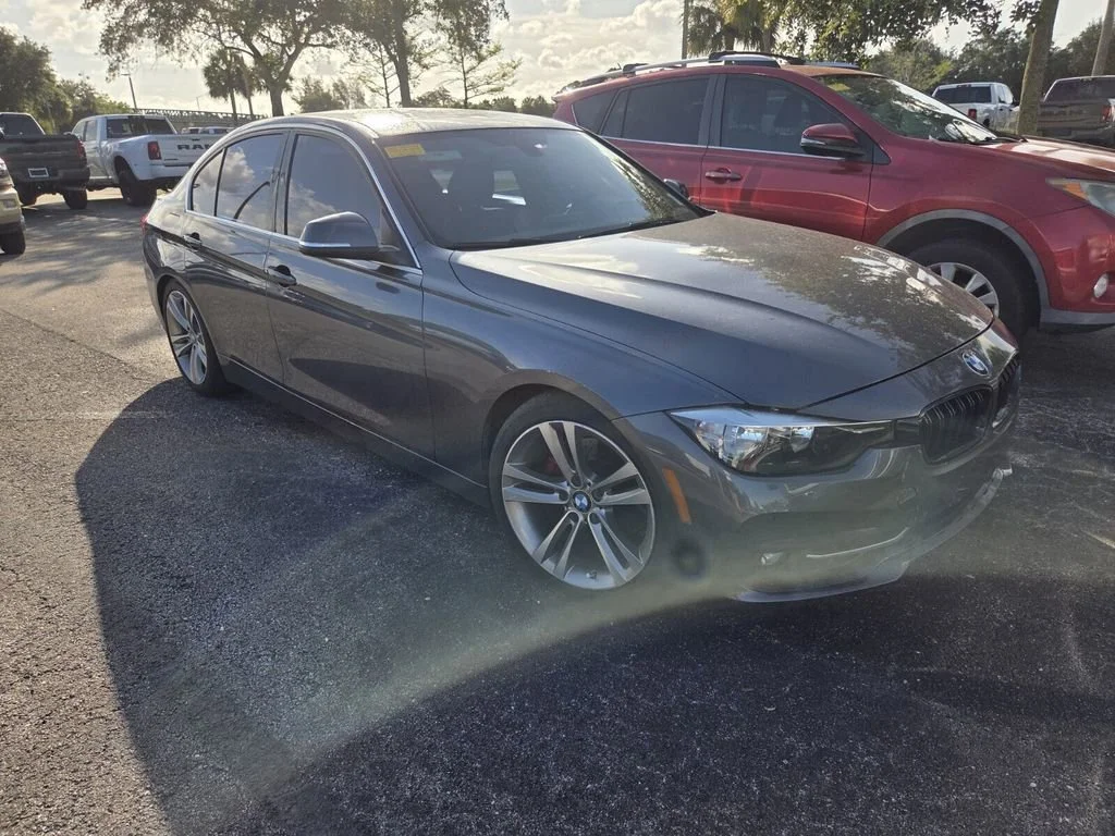 Used 2017 Mineral Gray Metallic BMW 330i image 2
