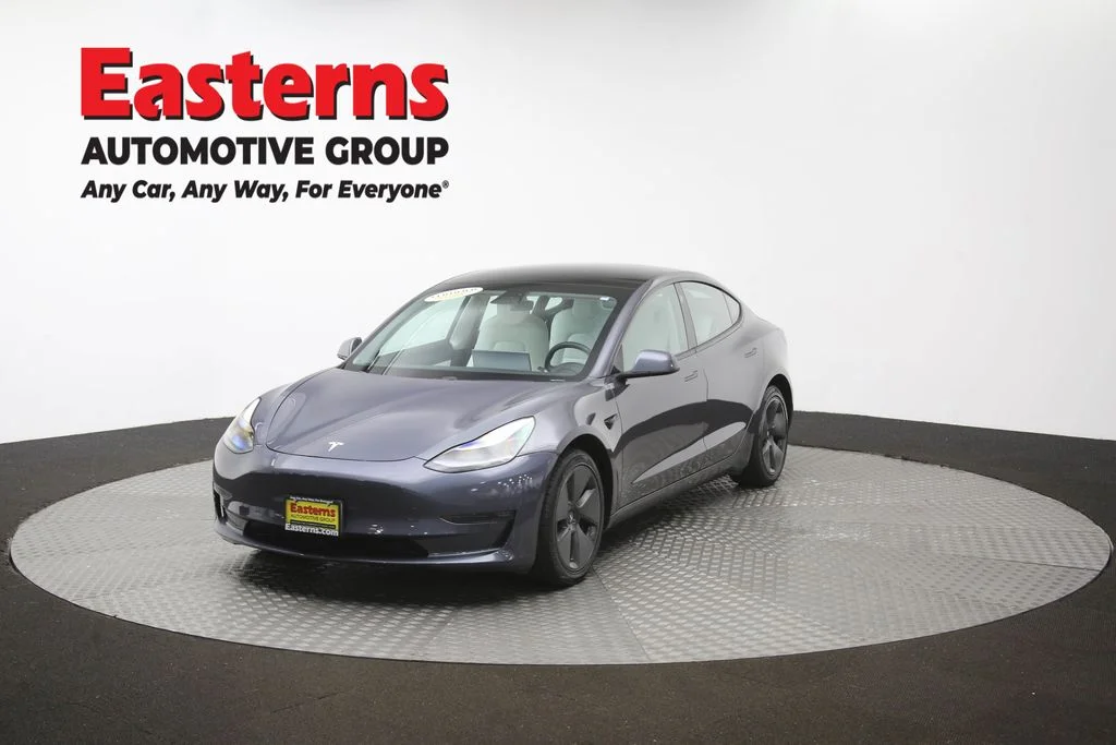 Used 2021 Gray Tesla Long Range image 49