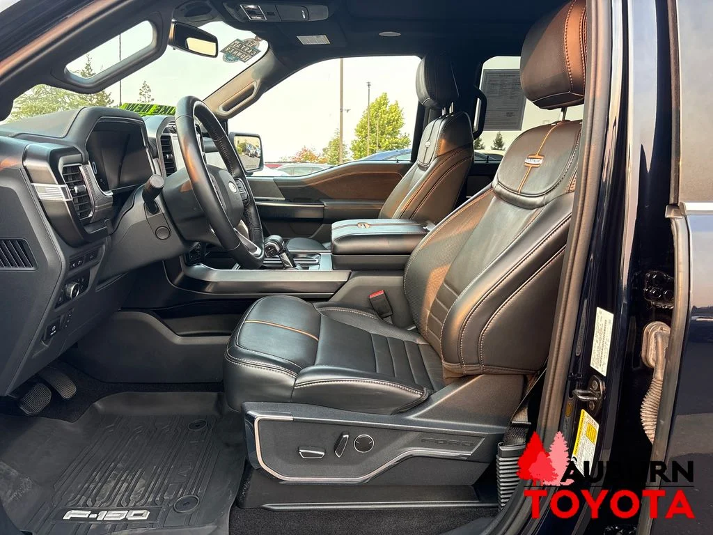 Used 2023 Blue Metallic Ford Platinum image 11