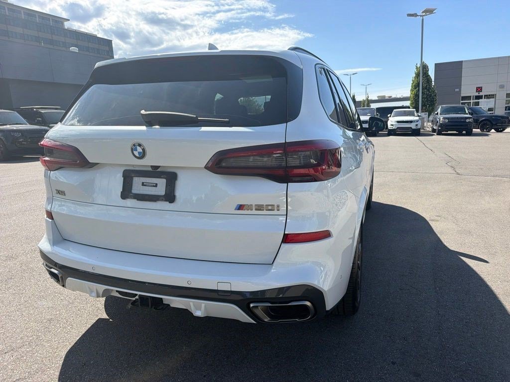 Used 2023 Mineral White Metallic BMW M50i image 6