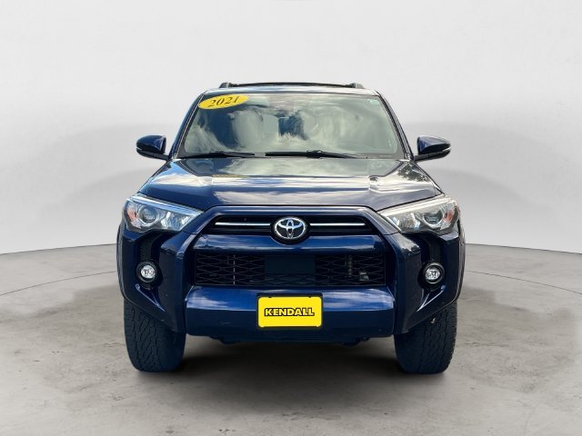 Certified Used 2021 Blue Toyota SR5 Premium image 2
