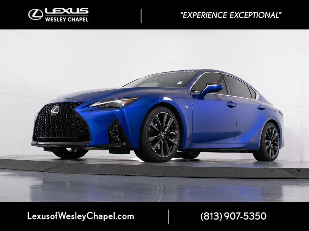 Used 2025 Blue Lexus 350 F SPORT Design image 8